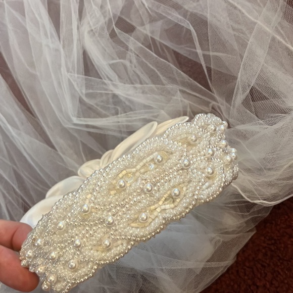 Beautiful vintage, wedding, veil or communion veil - Picture 2 of 5